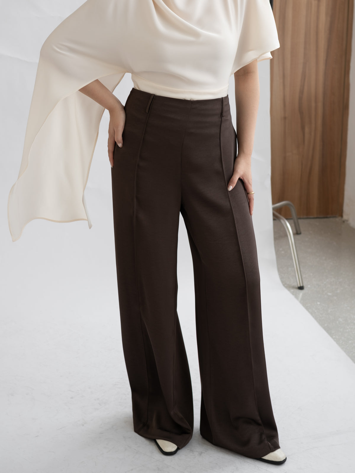ROWE SATIN PANTS