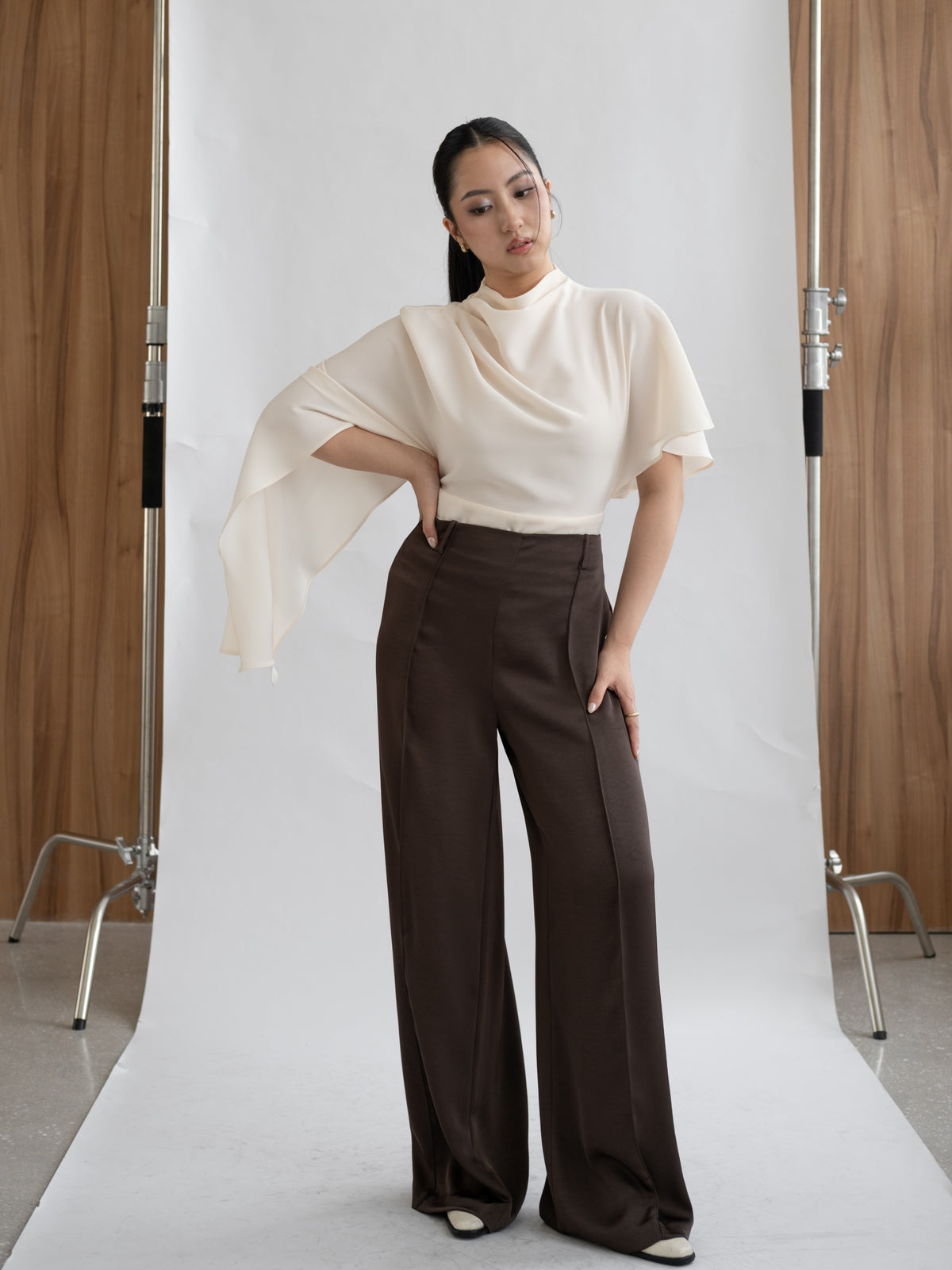 ROWE SATIN PANTS