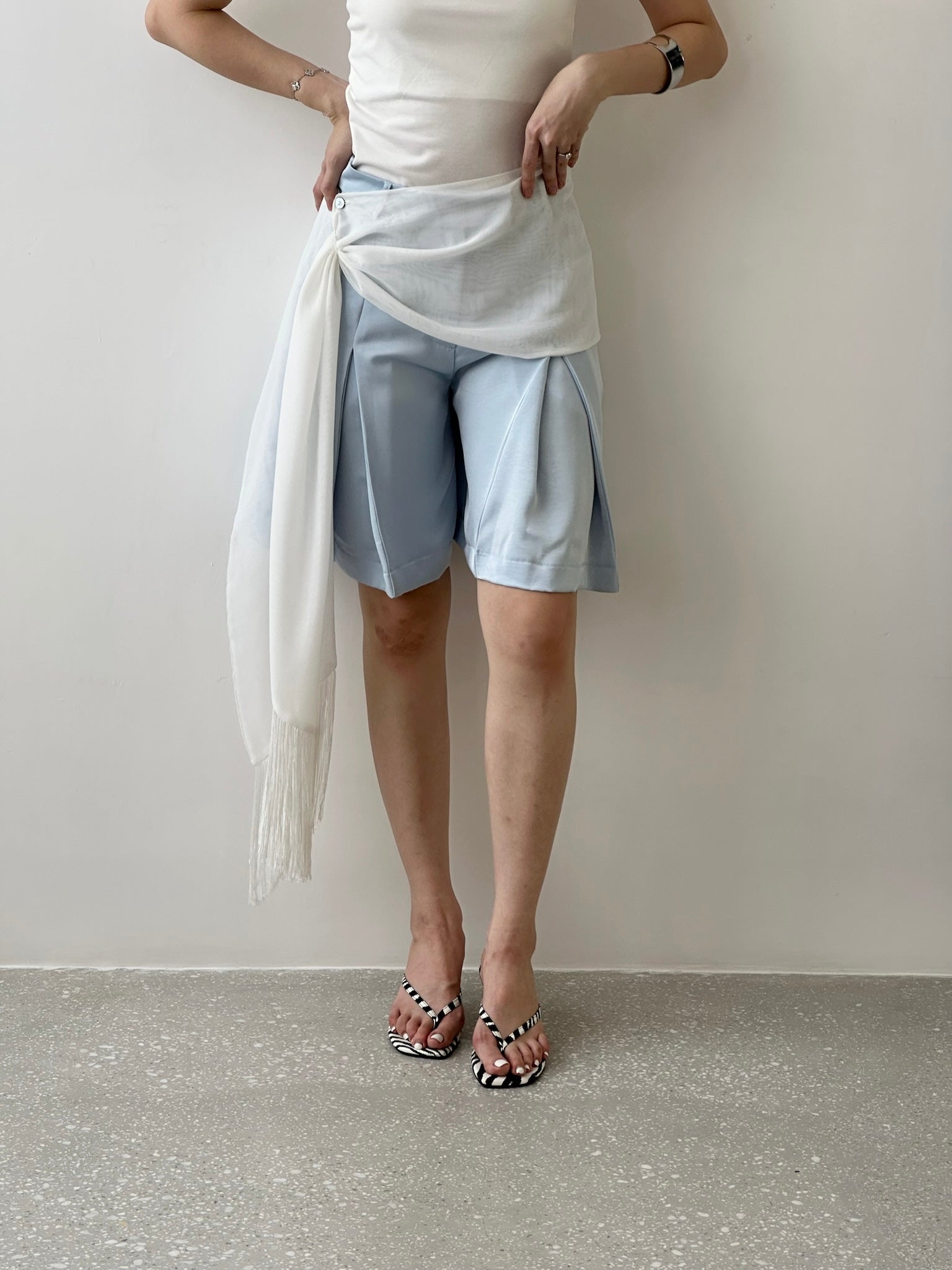 MAIER FRINGE SCARF