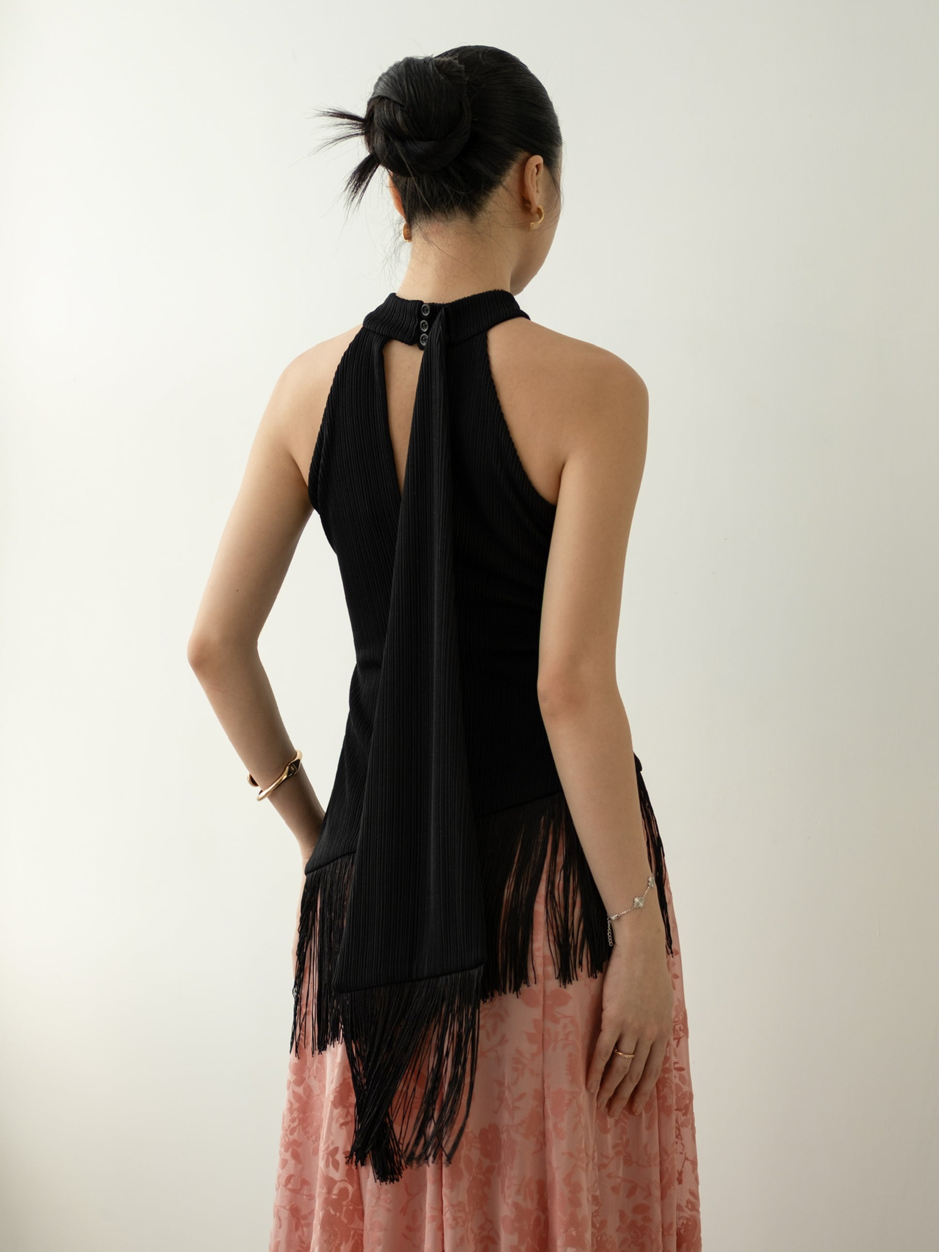 YVES FRINGE TOP