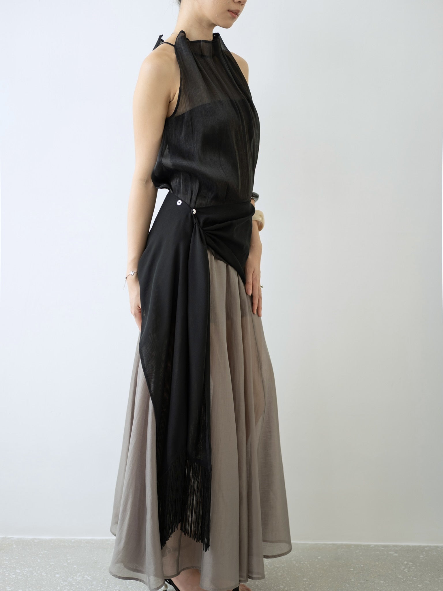 MAIER FRINGE SCARF